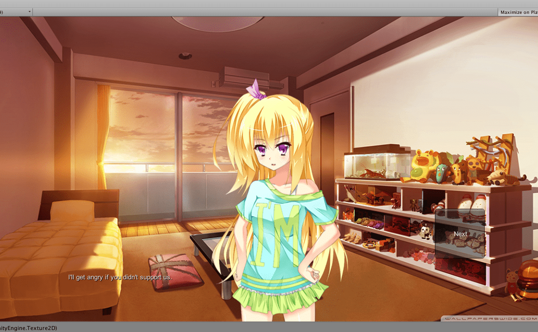 Sun of the Dawn Visual Novel Progress #1