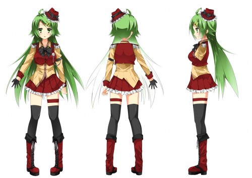Momoka Tsukino in Band Costume