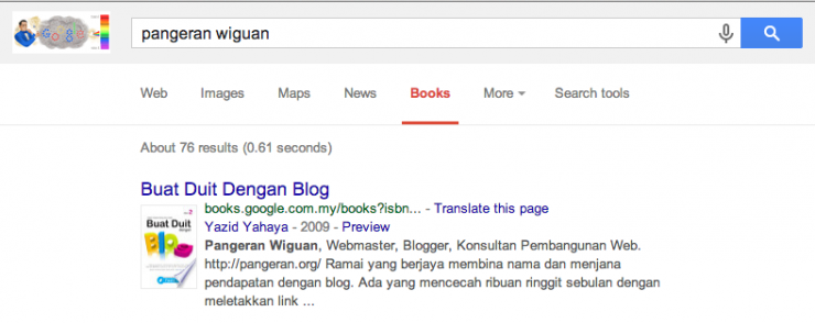 Google Books Search Results for Pangeran Wiguan Google Books Search Results for Pangeran Wiguan