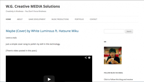 W.G. Creative MEDIA Solutions - The original website