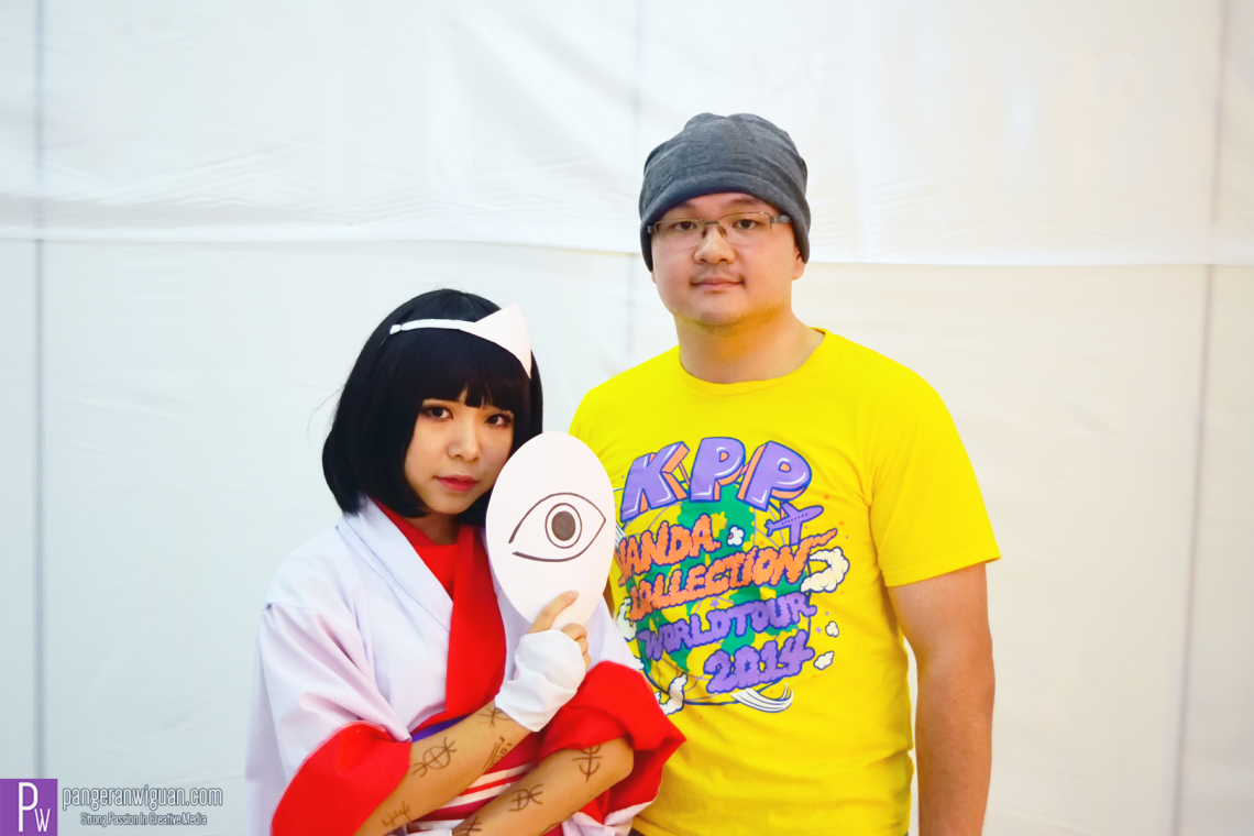 My friend, Hojo and Nora Cosplayer