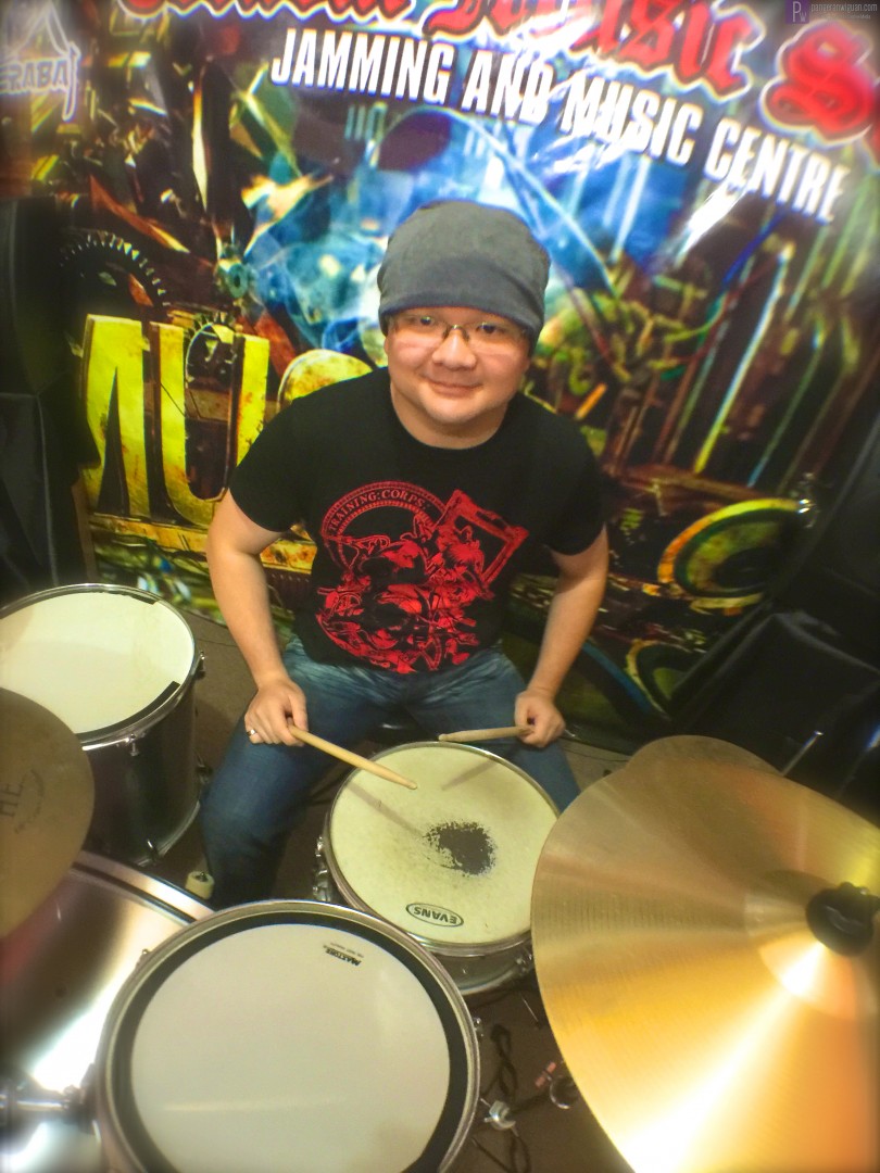 Happy Face Drummer
