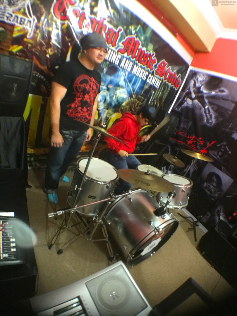 Miss Phiong Said She Like Playing With The Drums