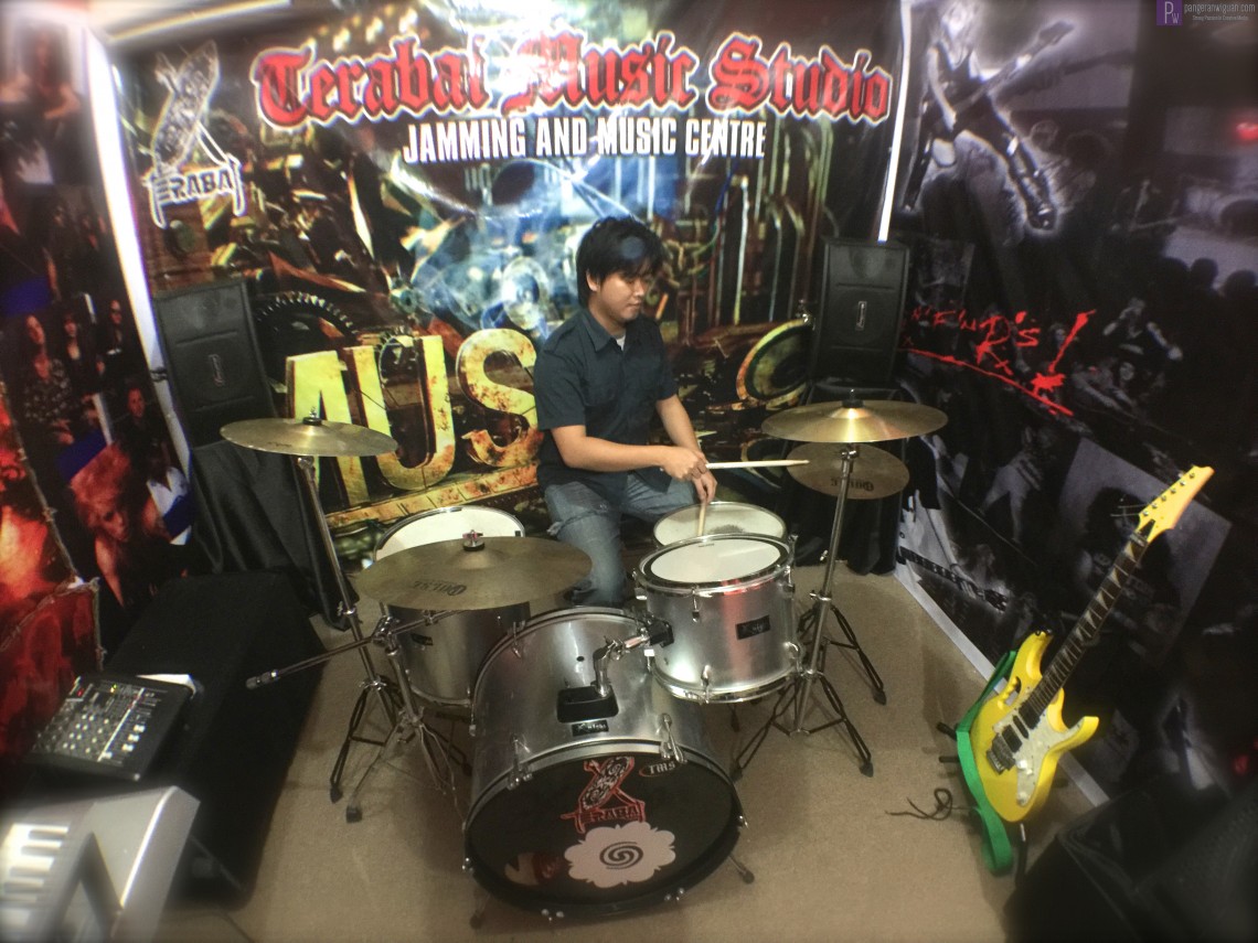 Playing Drums