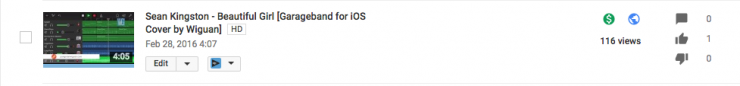 The same video does not fall under copyright infringement on YouTube